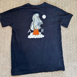 Nike Air Rocket Launch Tee in Black and Orange